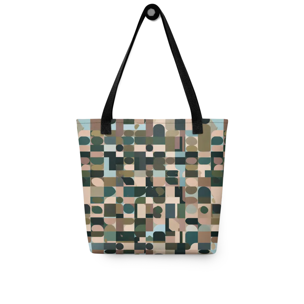 Mosaic Afterglow on Tote Bag — Front