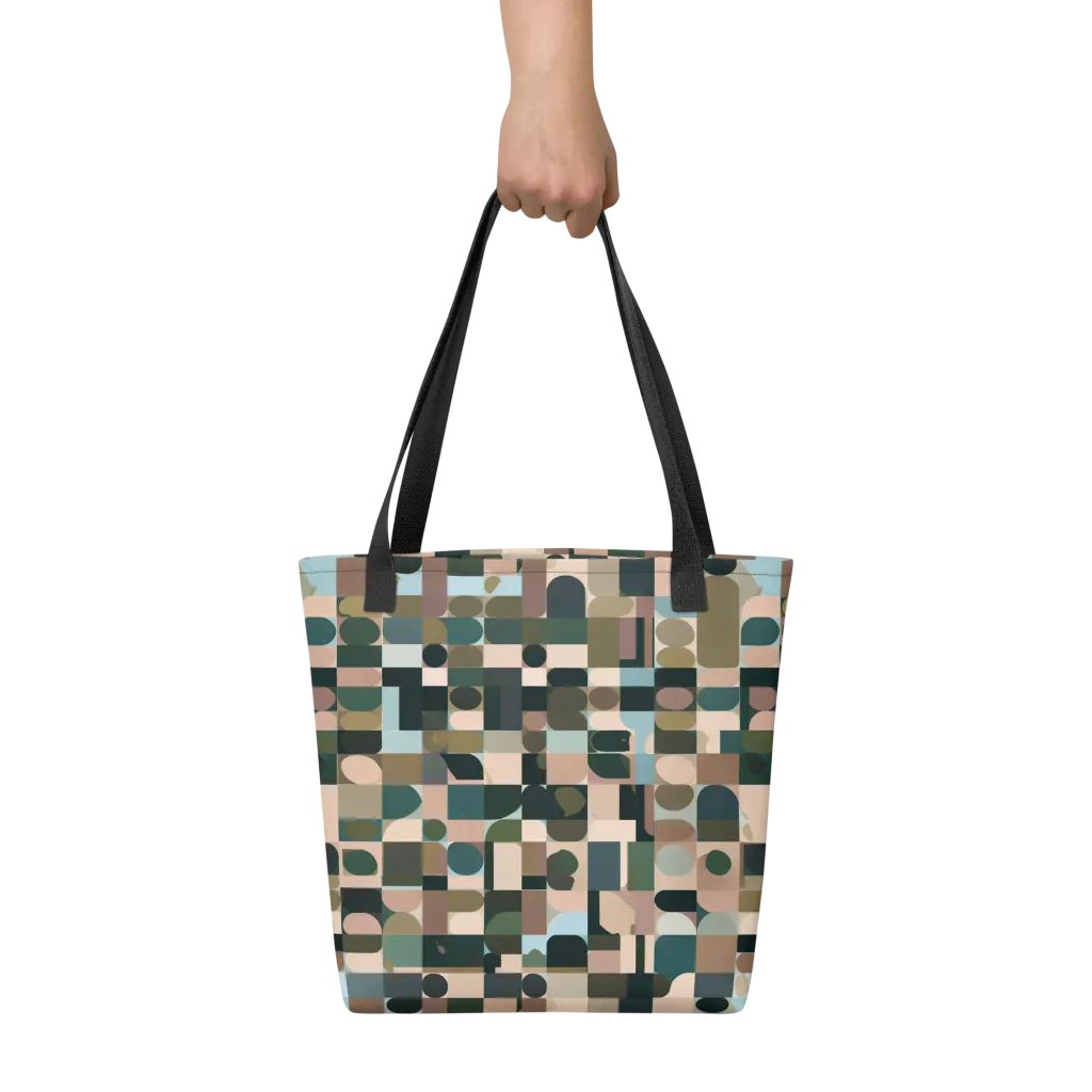 Mosaic Afterglow on Tote Bag — Front