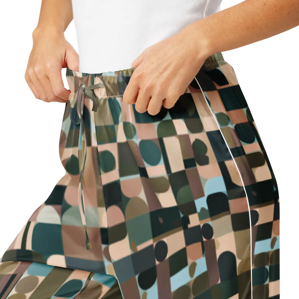 Mosaic Afterglow on Women's Pajama Pants — Product details