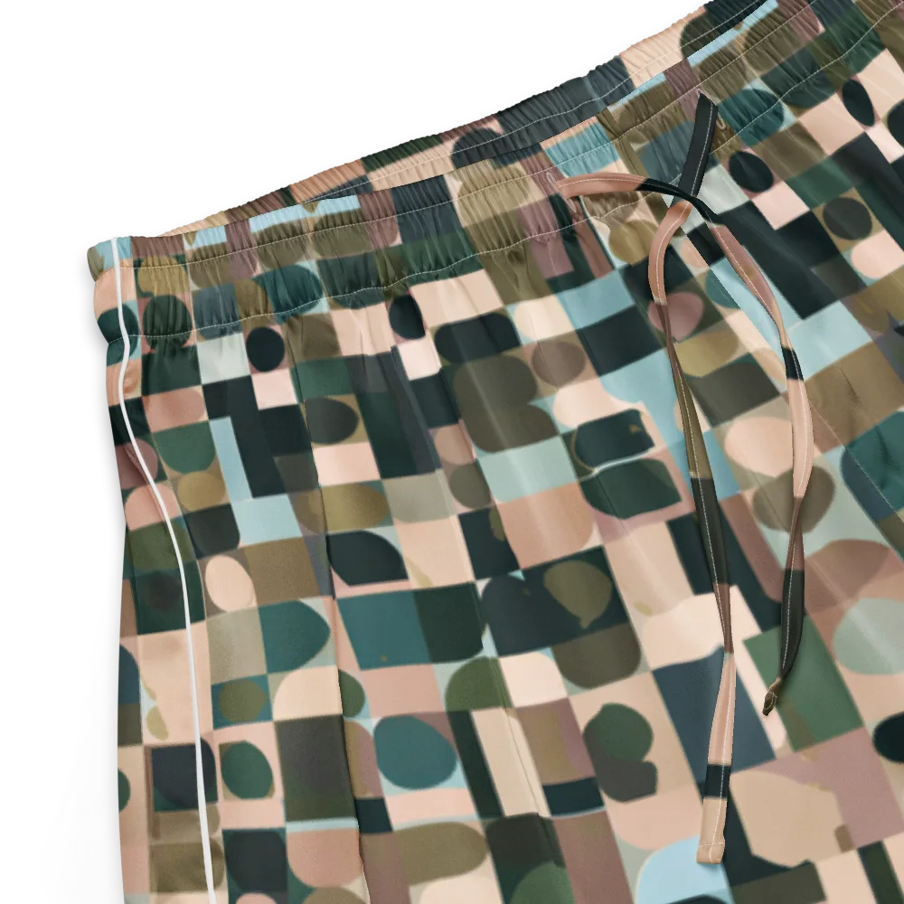 Mosaic Afterglow on Women's Pajama Shorts — Product details