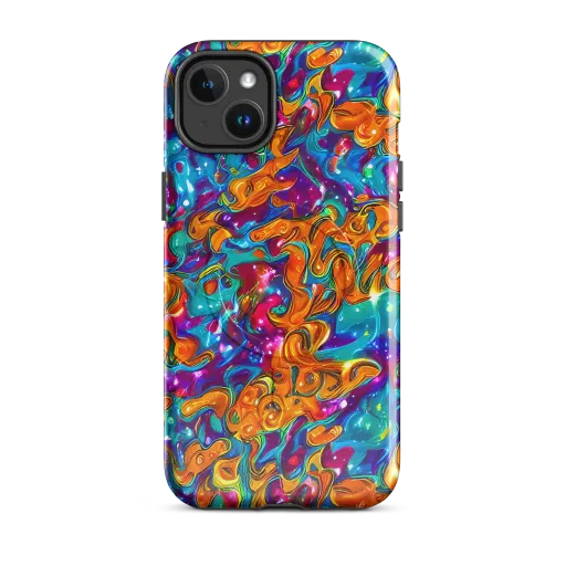 Saffron Kaleidoscope on a MagSafe Tough Case for iPhone®