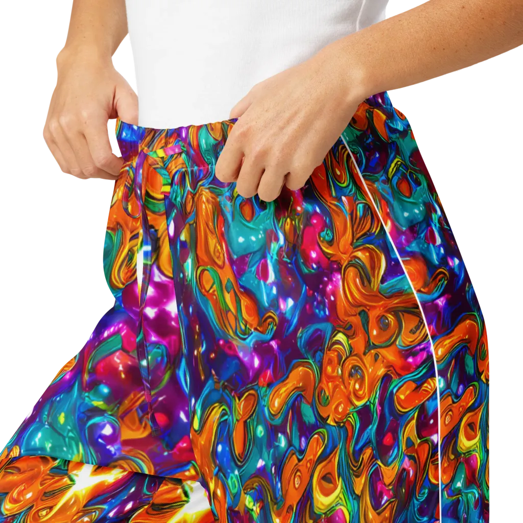 Saffron Kaleidoscope on Women's Pajama Pants — Product details