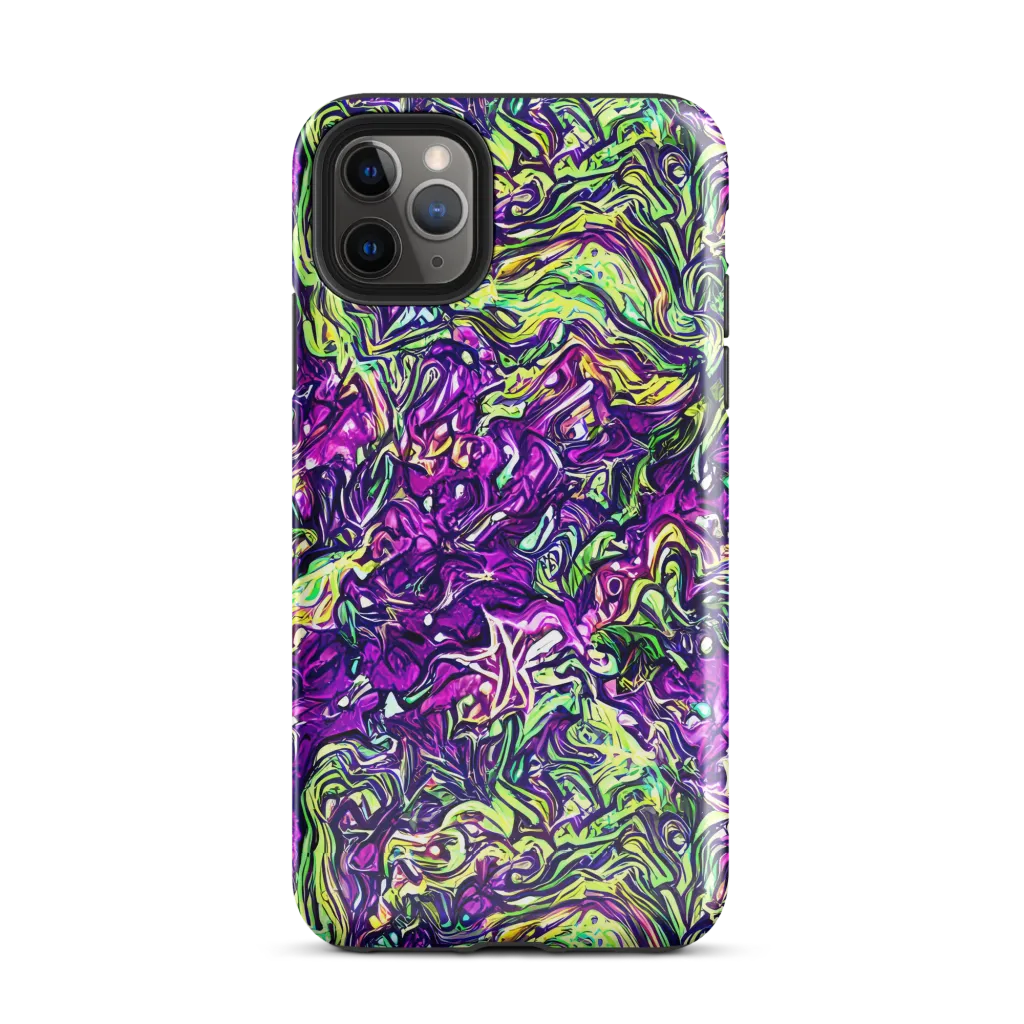 Psychedelic Jungle on Tough Case for iPhone® — Front