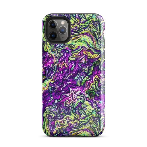 Psychedelic Jungle on a Tough Case for iPhone®