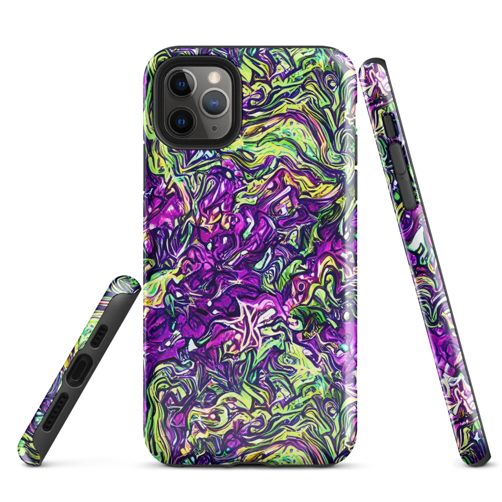Psychedelic Jungle on Tough Case for iPhone® — Front