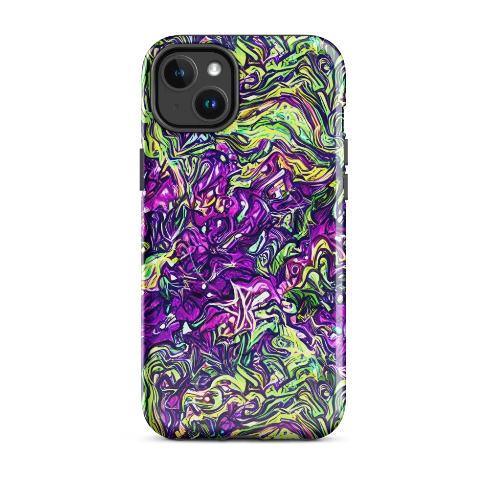 Psychedelic Jungle on MagSafe Tough Case for iPhone® — Front