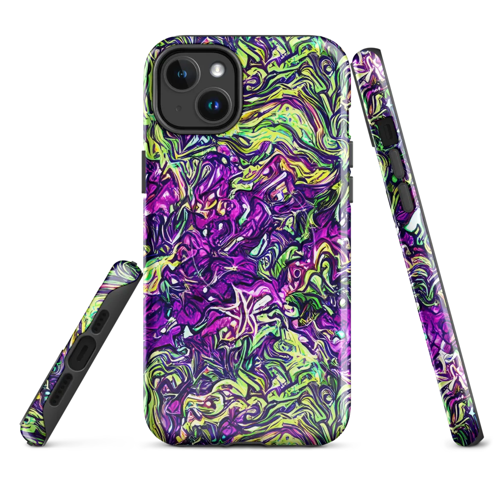 Psychedelic Jungle on MagSafe Tough Case for iPhone® — Front