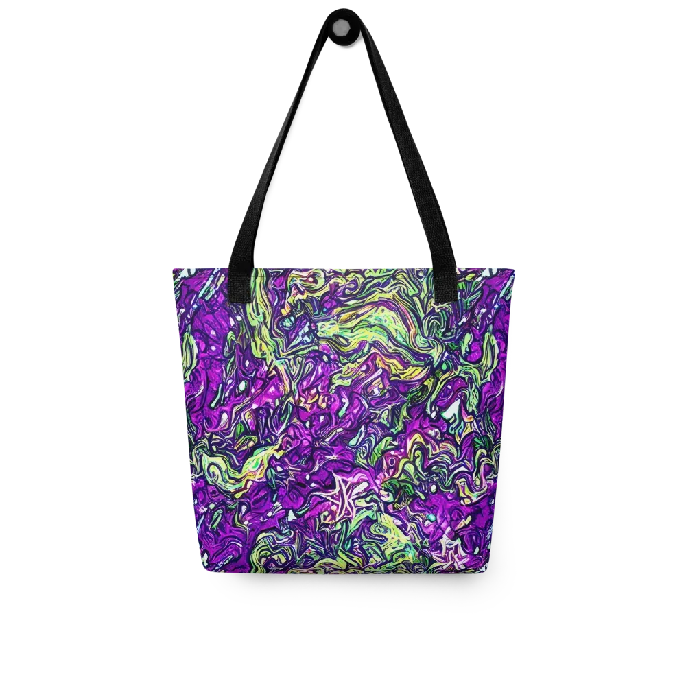 Psychedelic Jungle on Tote Bag — Front