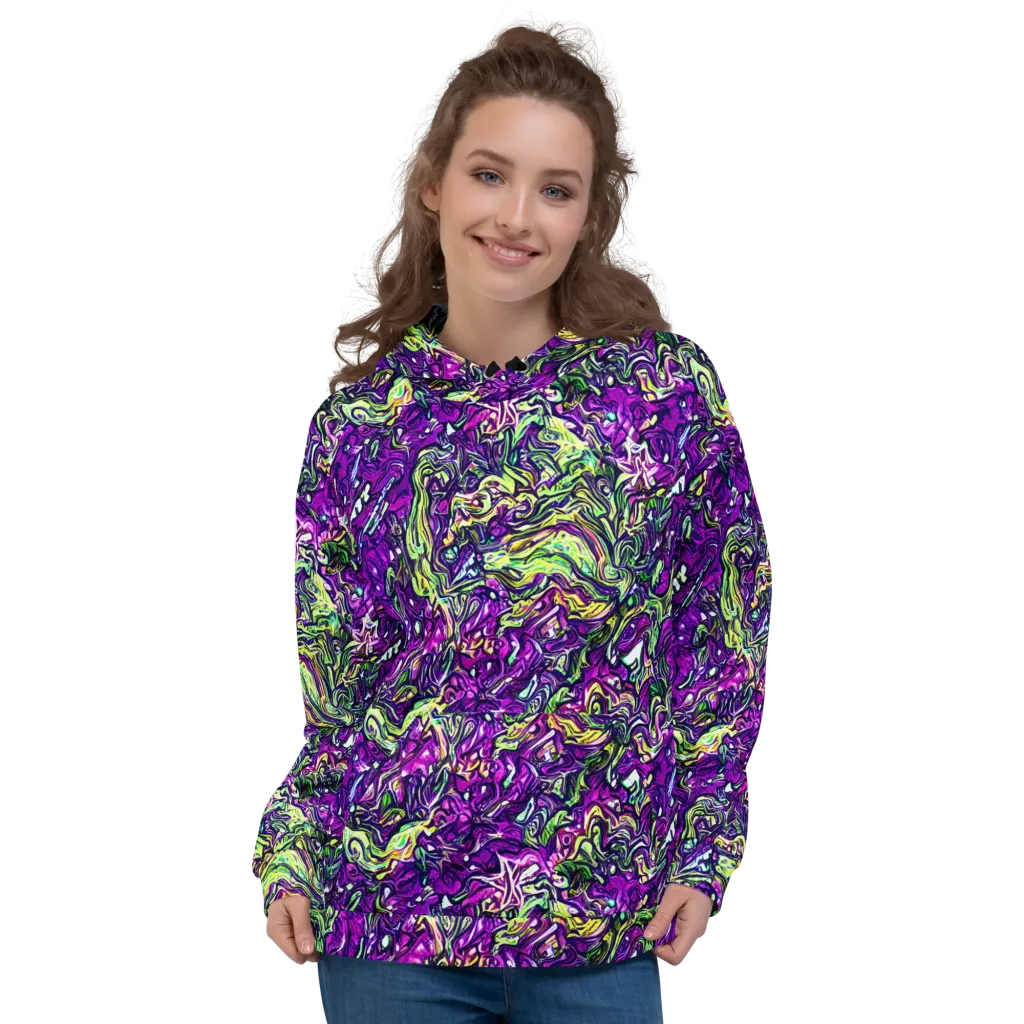 Psychedelic Jungle on Hoodie — Front