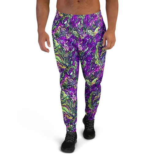 Psychedelic Jungle on a Men's Joggers
