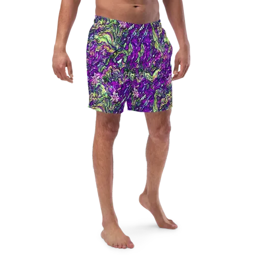 Psychedelic Jungle on a Swim Trunks