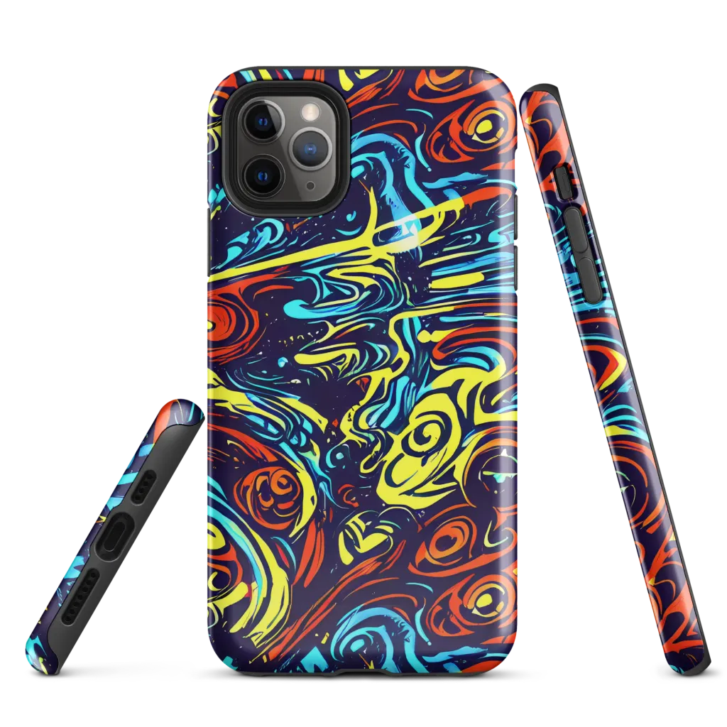 Vivid Whirlwind on Tough Case for iPhone® — Front