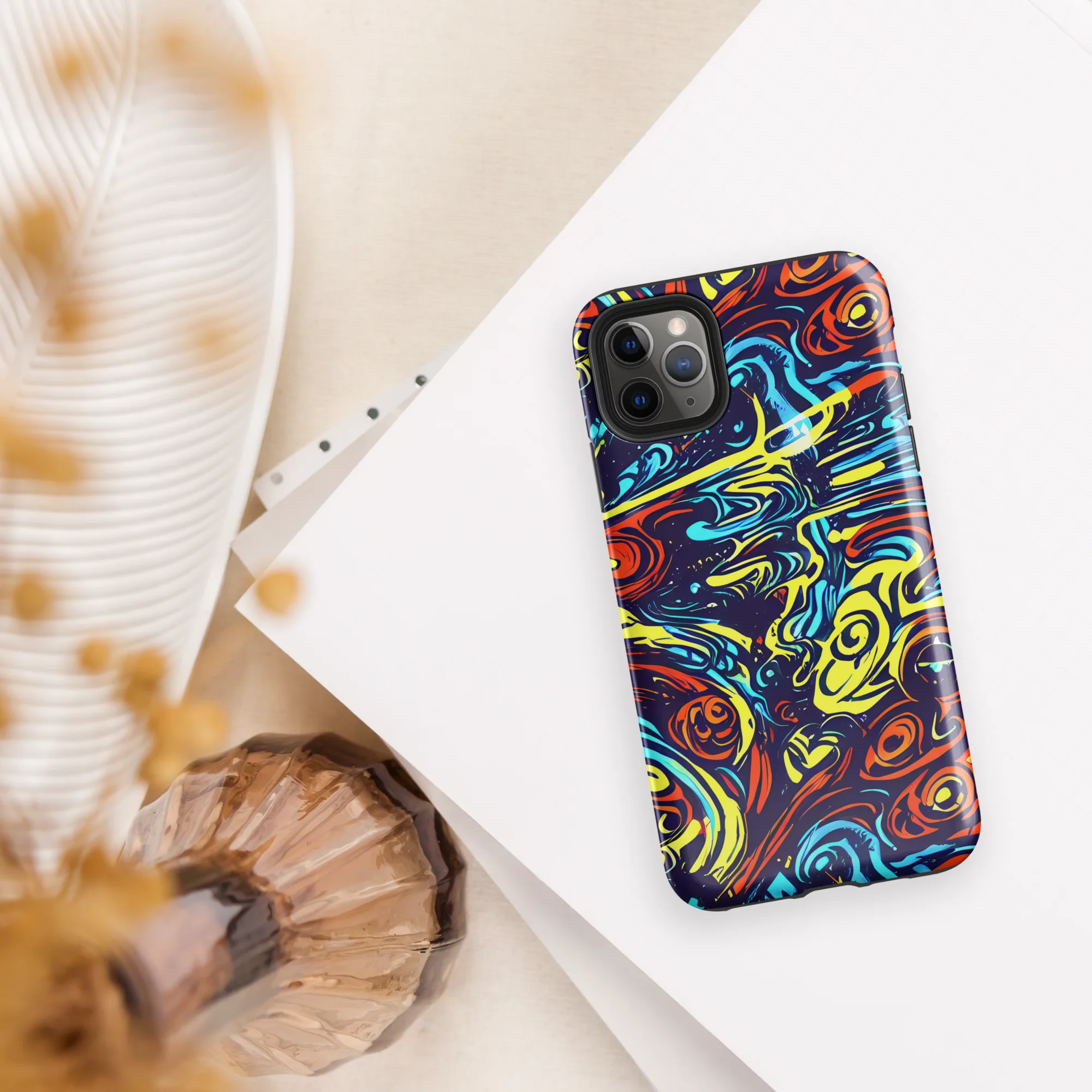 Vivid Whirlwind on Tough Case for iPhone® — Front