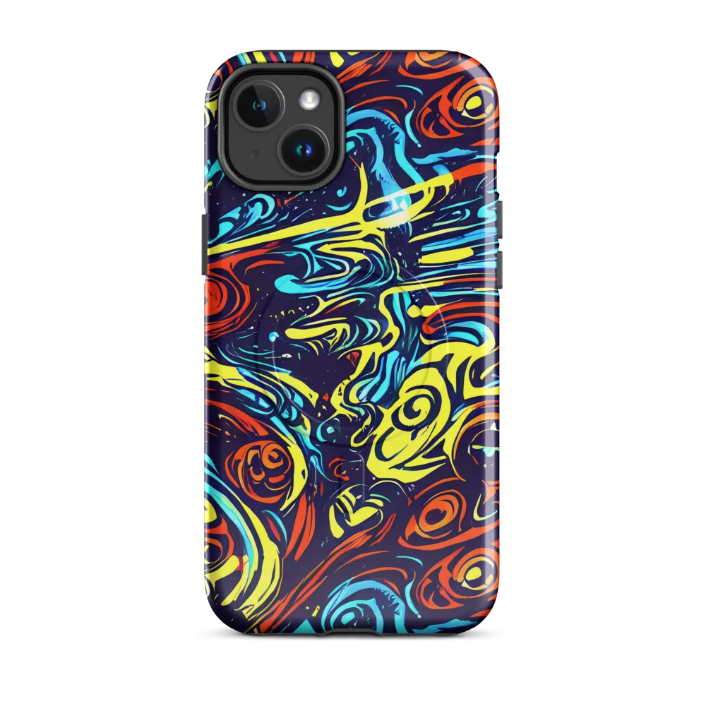 Vivid Whirlwind on MagSafe Tough Case for iPhone® — Front