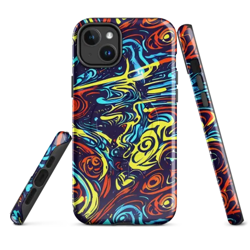 Vivid Whirlwind on a MagSafe Tough Case for iPhone®