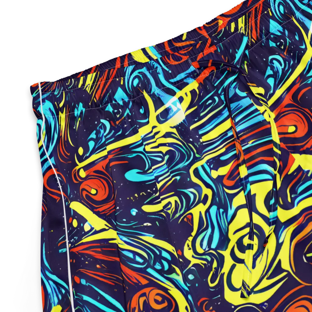 Vivid Whirlwind on Women's Pajama Shorts — Product details