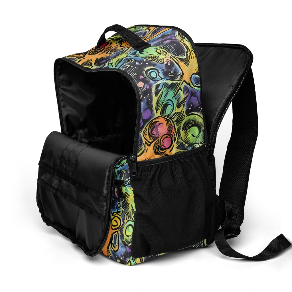 Psychedelic Relics on Utility Backpack — Product details 2