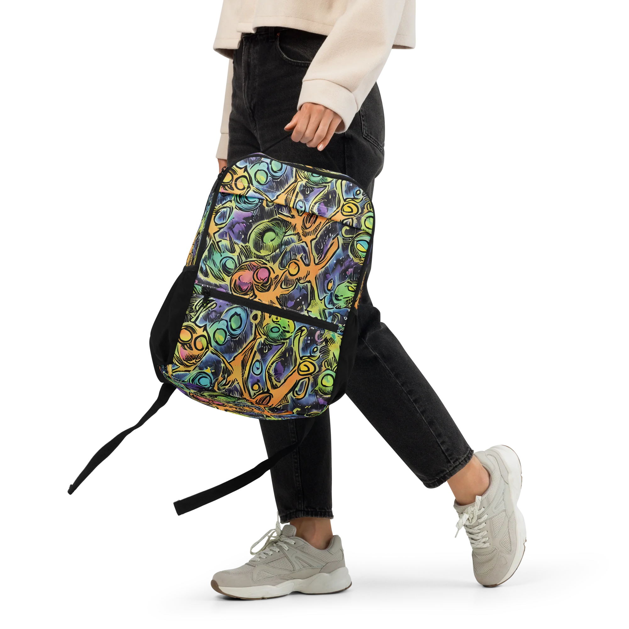 Psychedelic Relics on Utility Backpack — Front