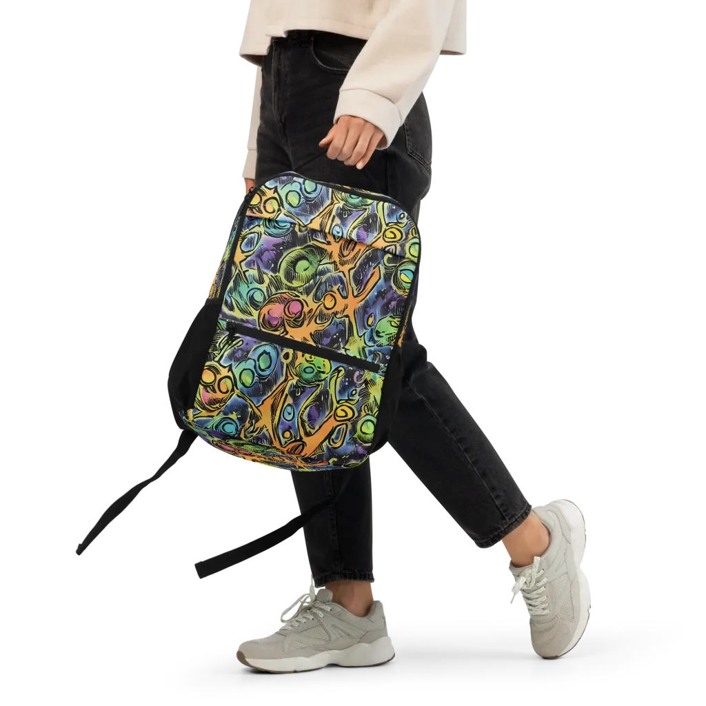 Psychedelic Relics on Utility Backpack — Front