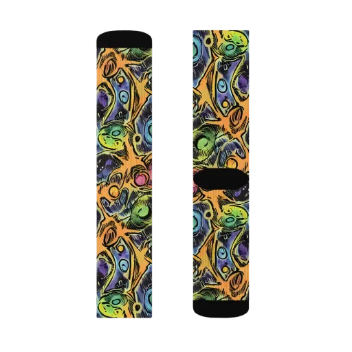 Psychedelic Relics on a Socks