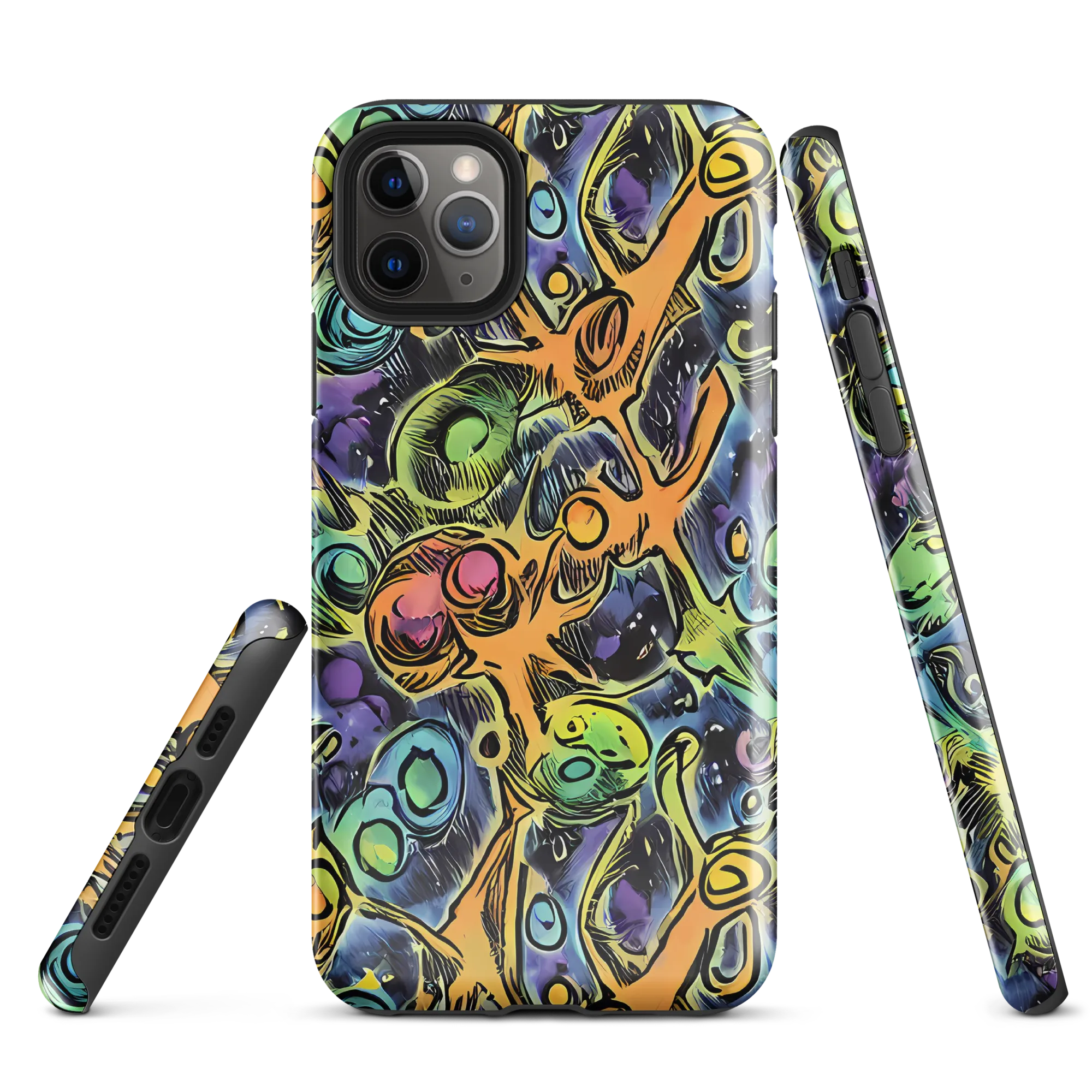 Psychedelic Relics on Tough Case for iPhone® — Front
