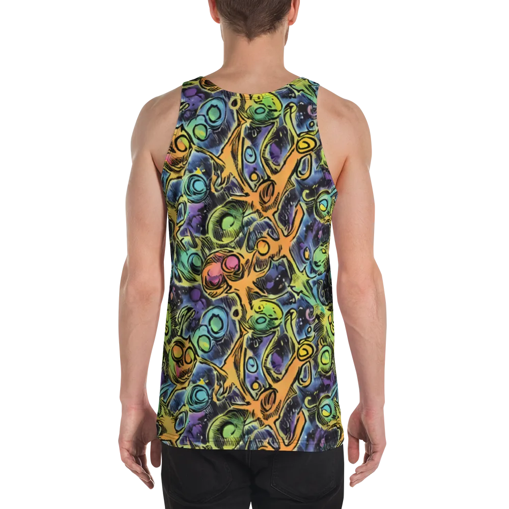 Psychedelic Relics on Men's Tank Top — Back