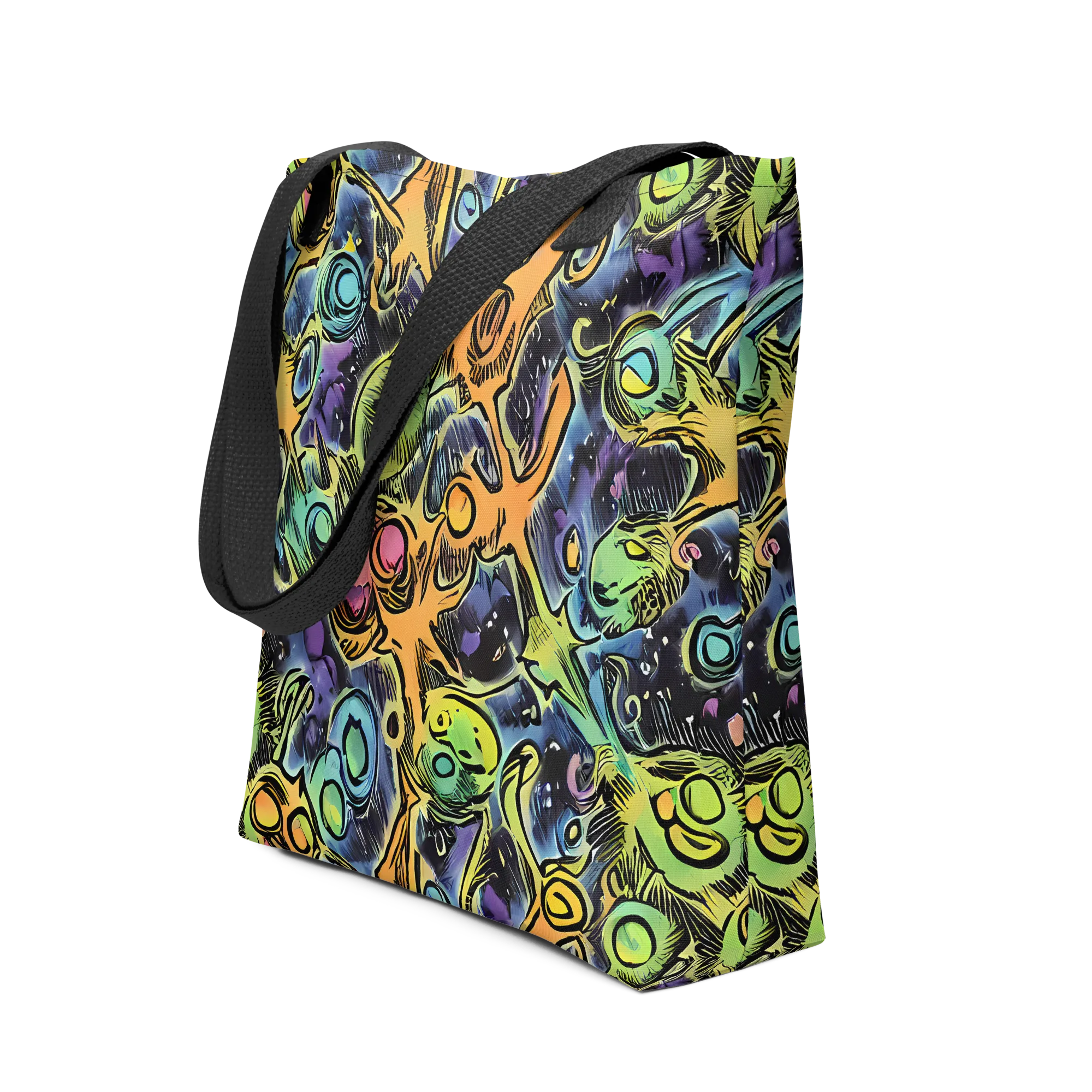 Psychedelic Relics on Tote Bag — Front
