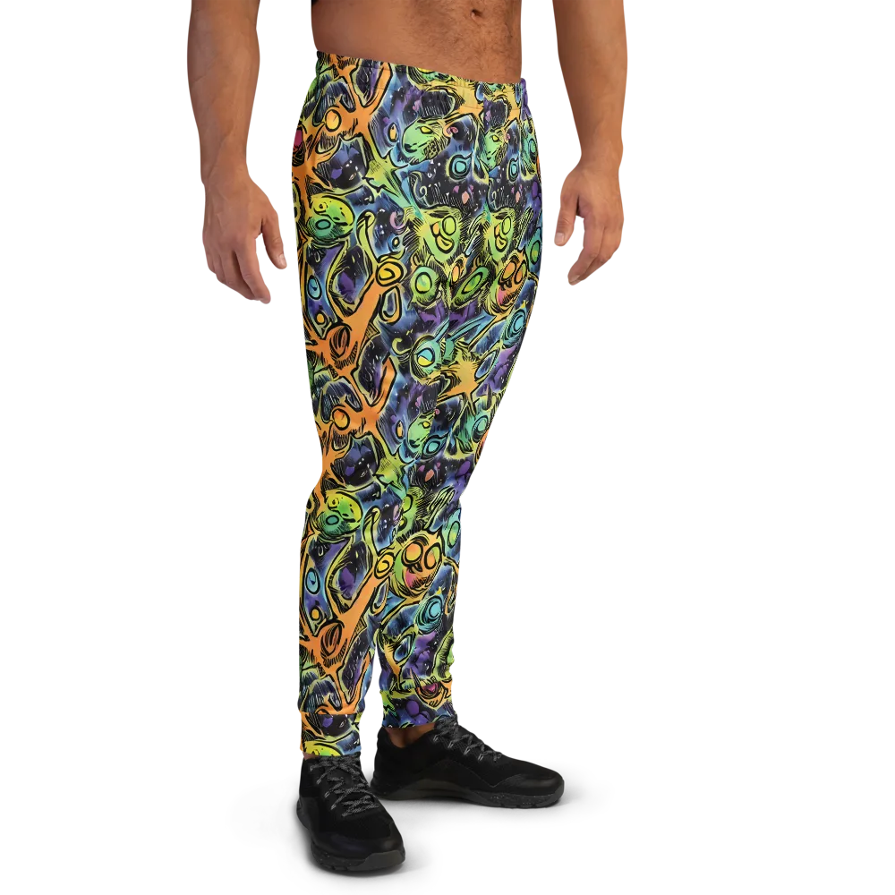Psychedelic Relics on Men's Joggers — Right