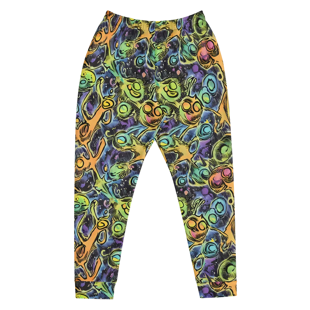 Psychedelic Relics on Men's Joggers — Front