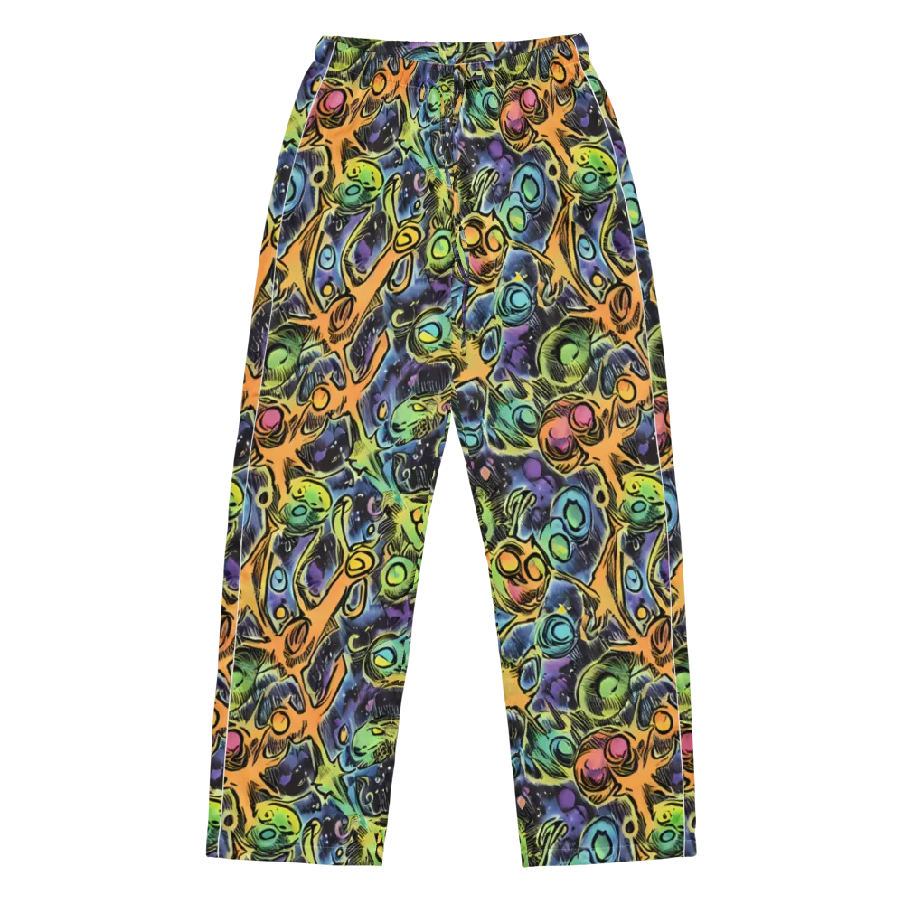 Psychedelic Relics on Women's Pajama Pants — Front