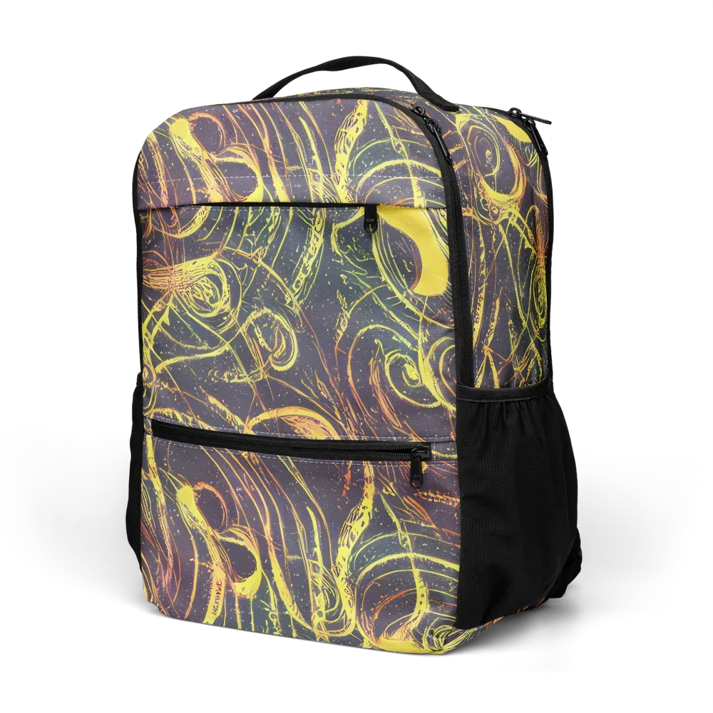 Lunar Riptide on Utility Backpack — Left Front