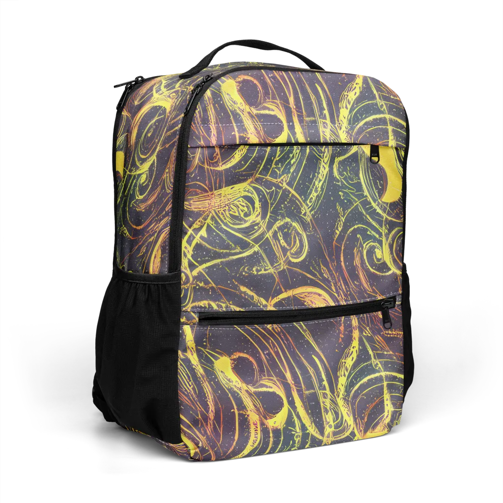 Lunar Riptide on Utility Backpack — Right Front