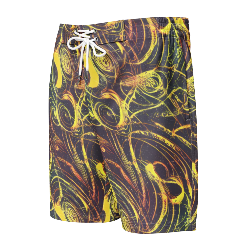 Lunar Riptide on Men's Board Shorts — Front