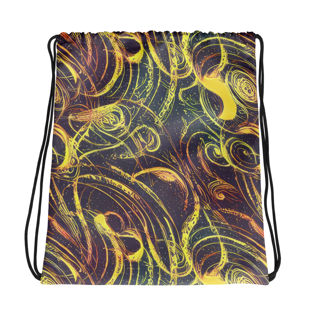Lunar Riptide on Drawstring Bag — Photo