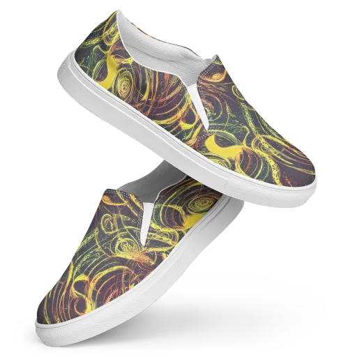 Lunar Riptide on a Women's Slip-On Canvas Shoes