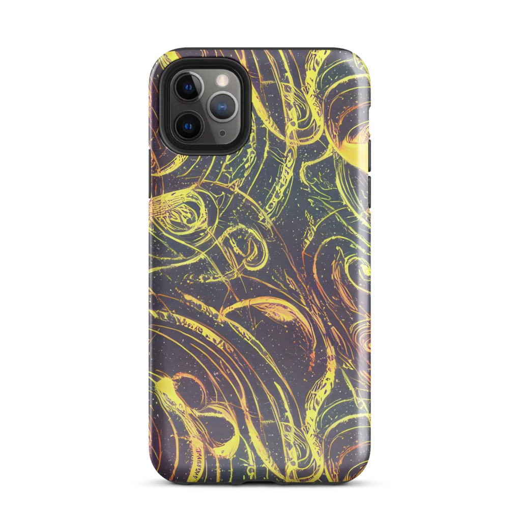Lunar Riptide on Tough Case for iPhone® — Front