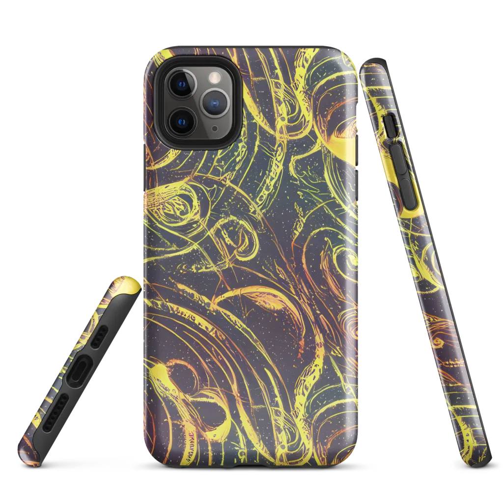 Lunar Riptide on Tough Case for iPhone® — Front