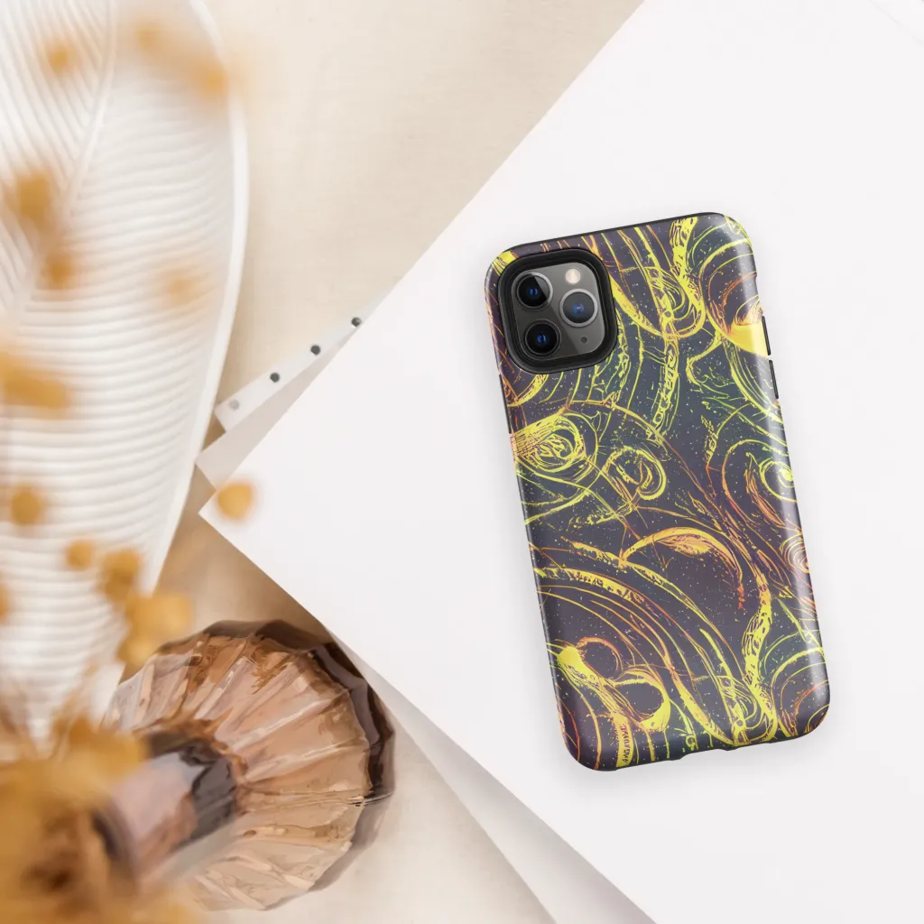 Lunar Riptide on Tough Case for iPhone® — Front