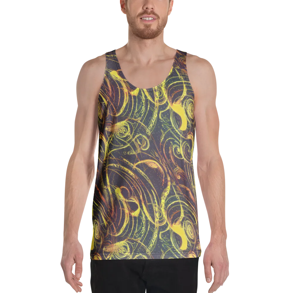 Lunar Riptide on Men's Tank Top — Front