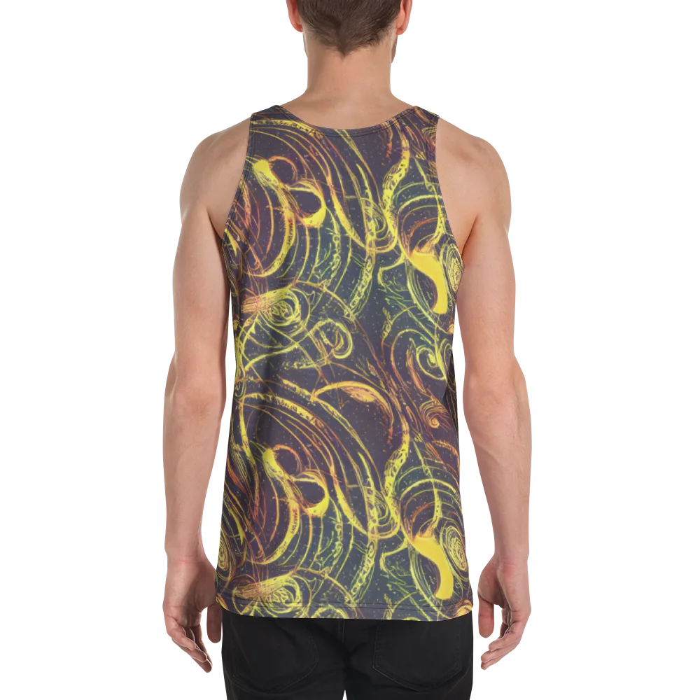 Lunar Riptide on Men's Tank Top — Back