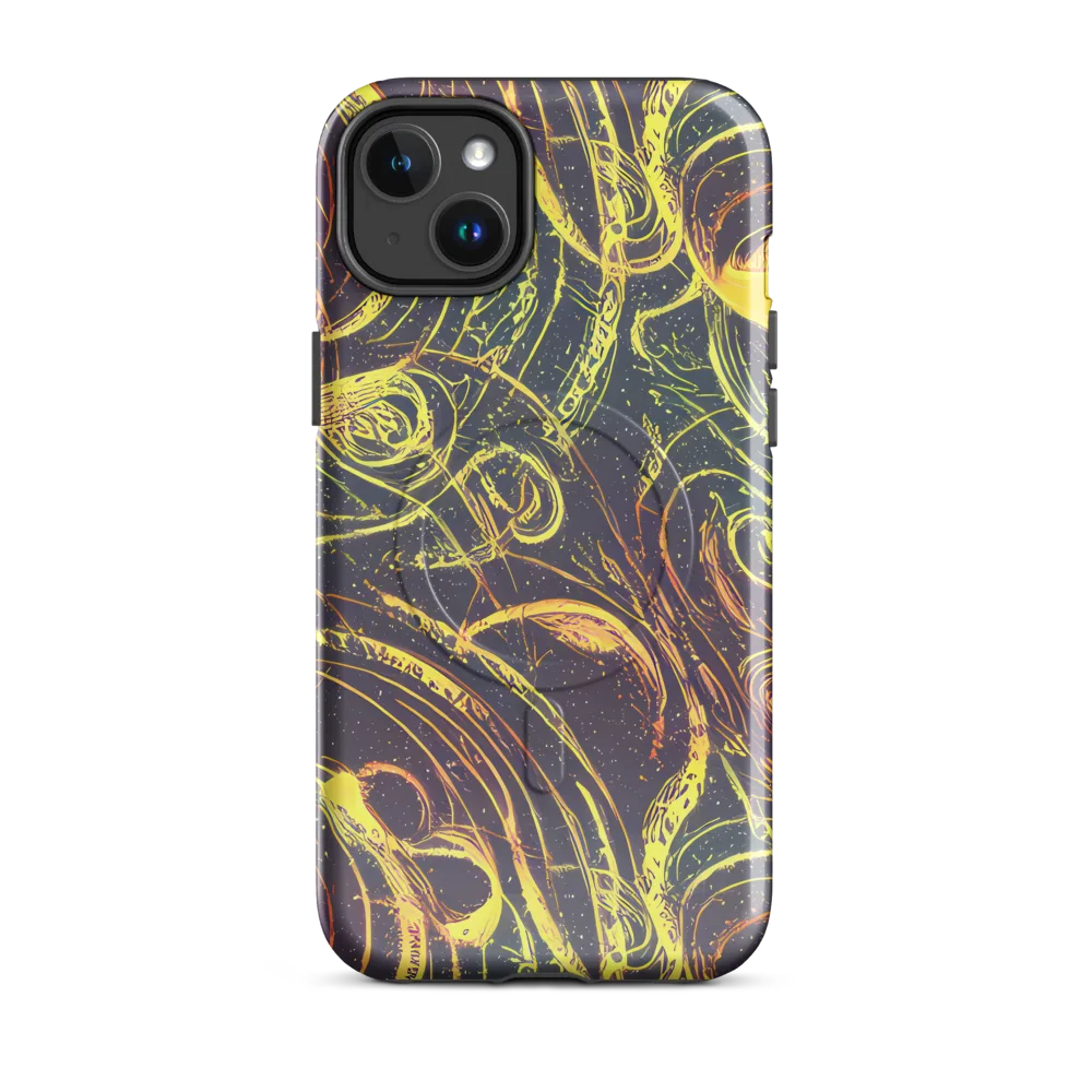 Lunar Riptide on MagSafe Tough Case for iPhone® — Front