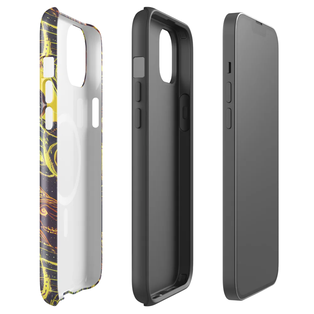 Lunar Riptide on MagSafe Tough Case for iPhone® — Front
