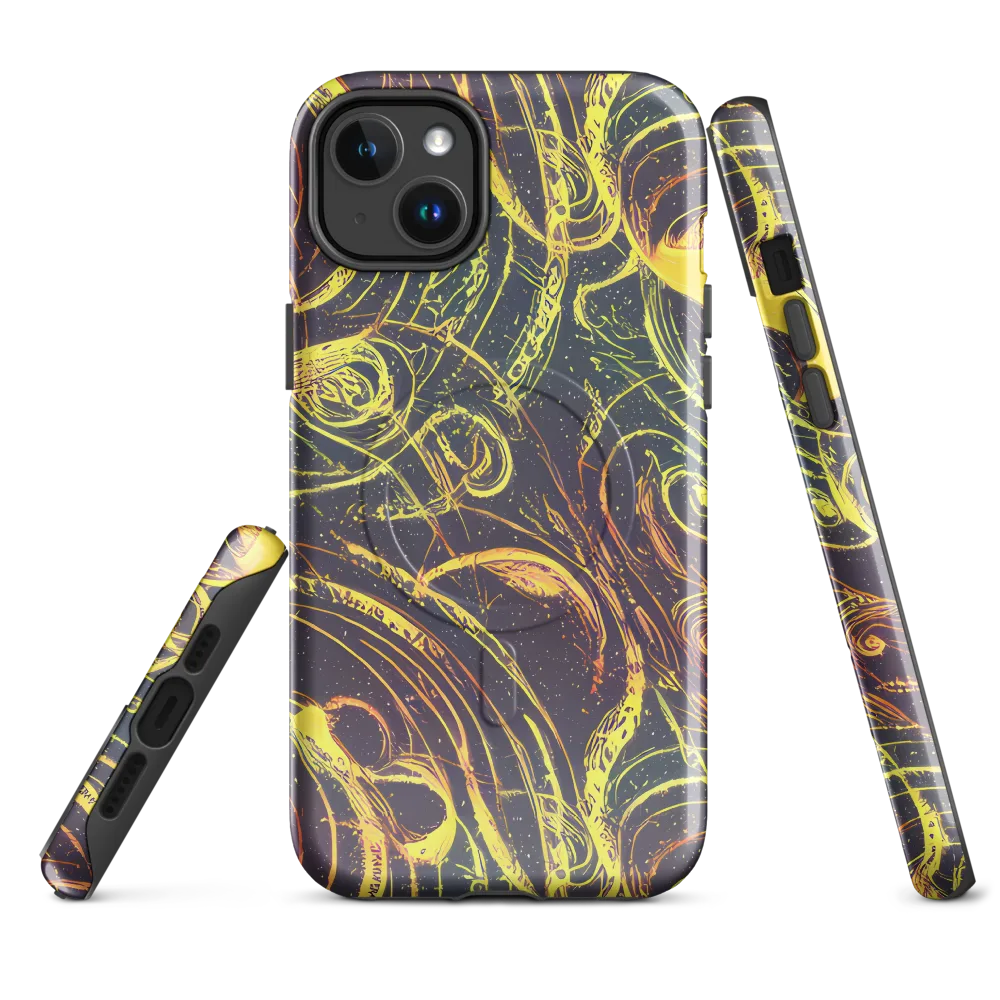 Lunar Riptide on MagSafe Tough Case for iPhone® — Front