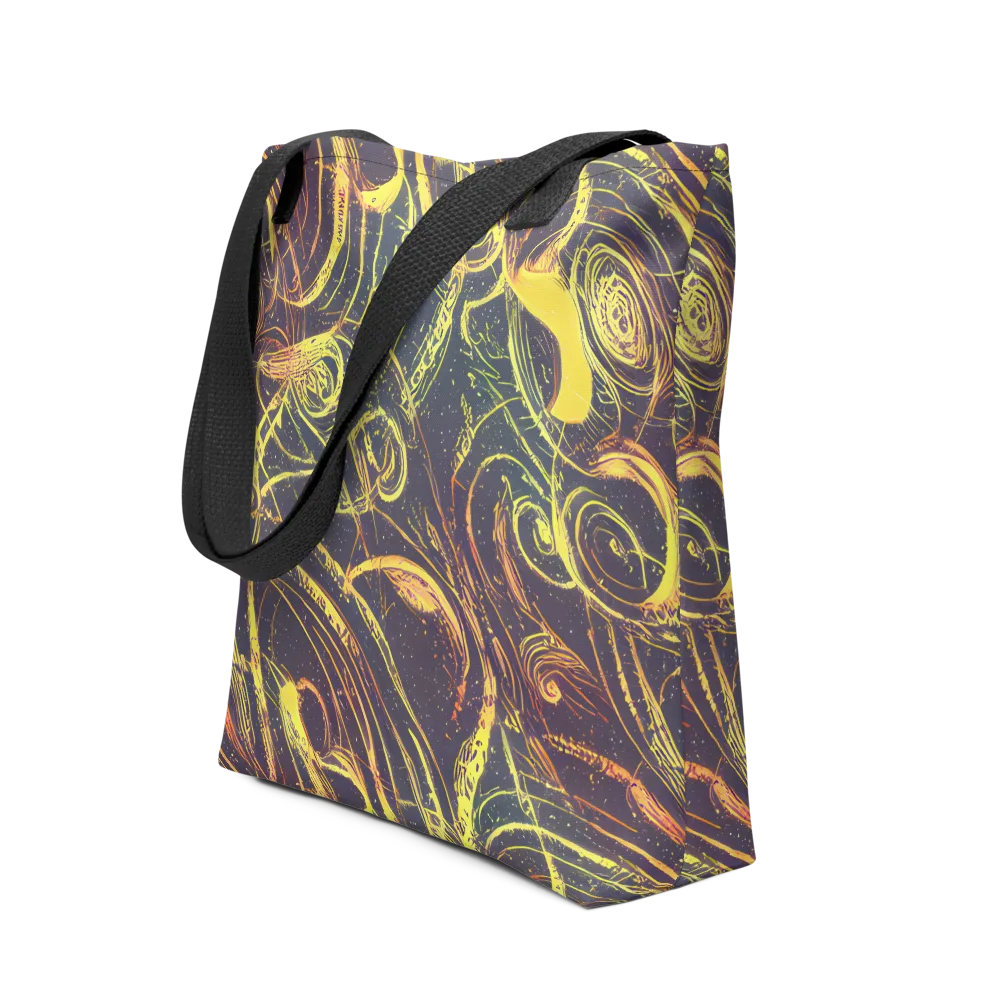 Lunar Riptide on Tote Bag — Front