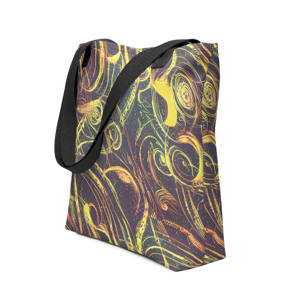 Lunar Riptide on Tote Bag — Front