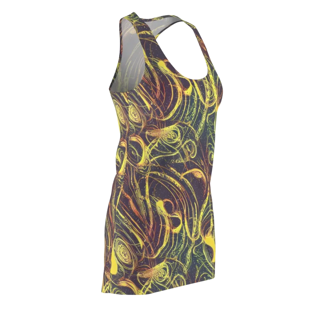 Lunar Riptide on Racerback Dress — Front Side