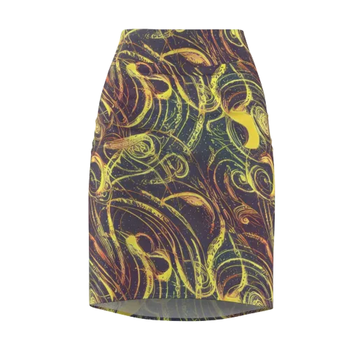 Lunar Riptide on a Pencil Skirt