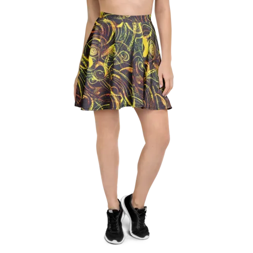 Lunar Riptide on a Skater Skirt