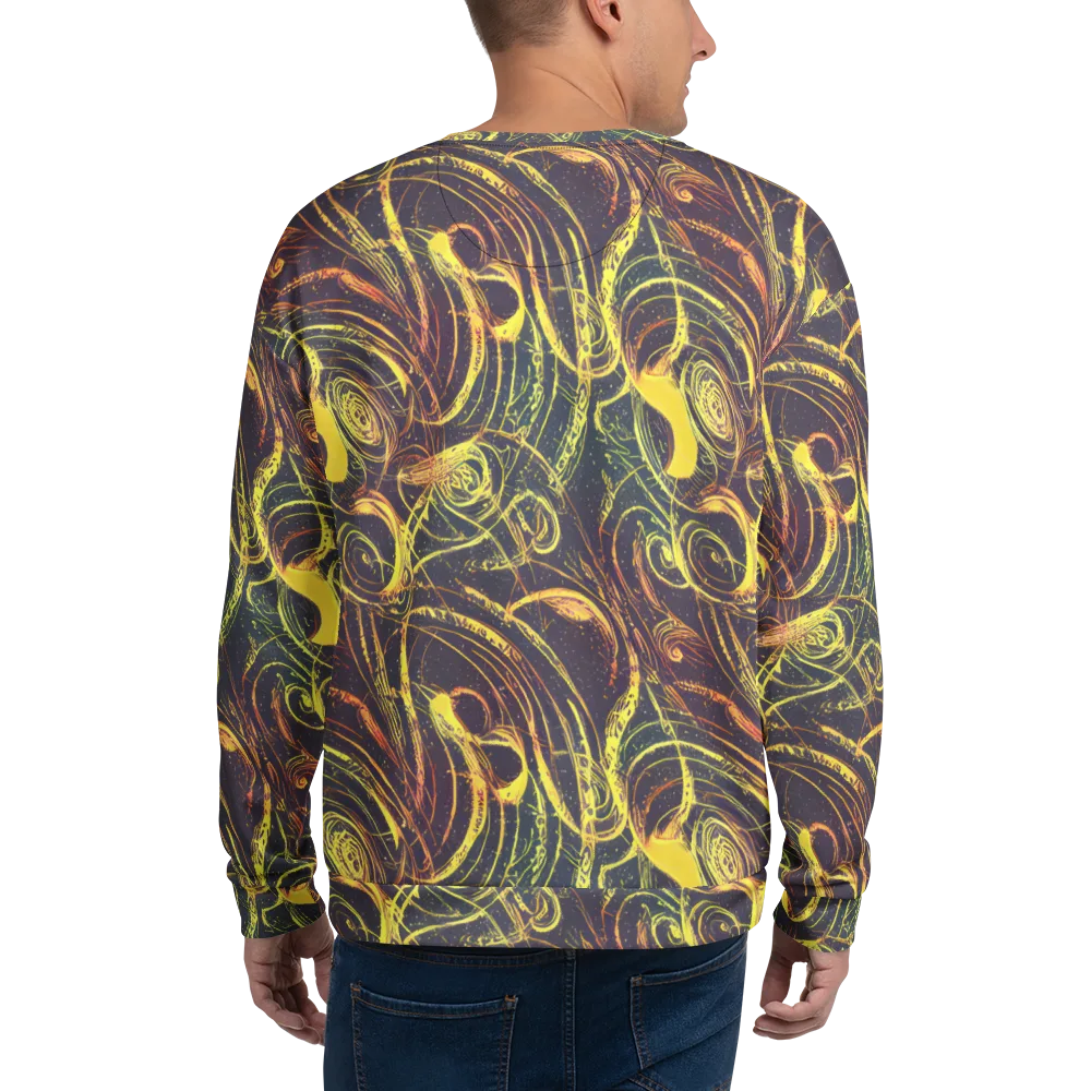 Lunar Riptide on Sweatshirt — Back