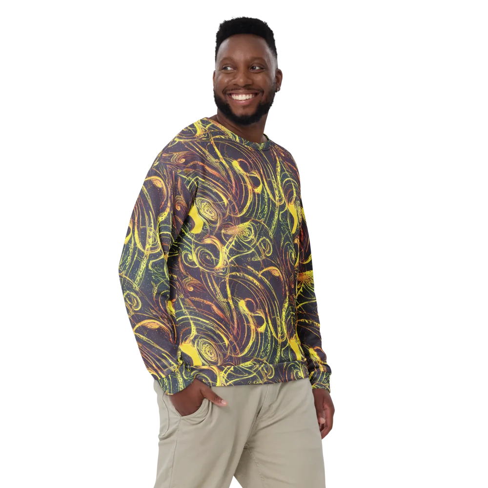 Lunar Riptide on Sweatshirt — Front